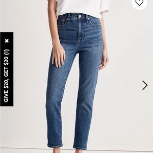 New with tags Madewell jeans